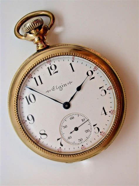 elgin pocket watch valuation guide